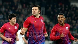 Liga I: Universitatea Cluj - Steaua, scor 0-1. Partida a fost oprită, din cauza unor incidente - FOTO