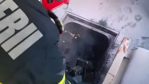Un tren a luat foc într-o gară din Cluj: 100 de călători s-au evacuat