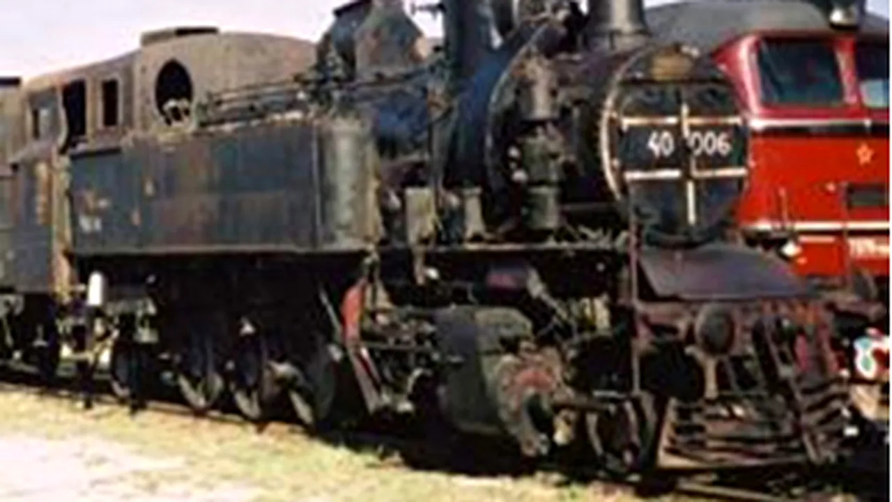 Cercetări într-un dosar de export ilegal de locomotive de patrimoniu - GALERIE FOTO