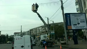 FOTO | Slatina, pregătită pentru sărbătorile de Crăciun cu două luni mai devreme 