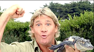 Timbru cu figura lui Steve Irwin, emis de poşta australiană