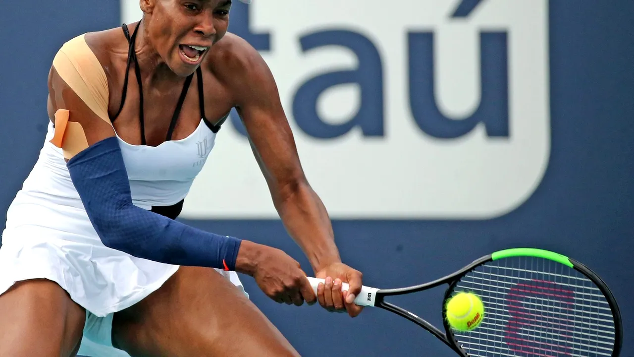 Confruntare de top, în optimile de la Miami | Venus Williams, despre Simona Halep: Joacă un tenis perfect împotriva mea