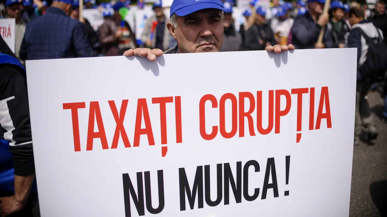 Protest sindical în Capitală. O delegaţie a fost primită la consultări la Ministerul Finanţelor