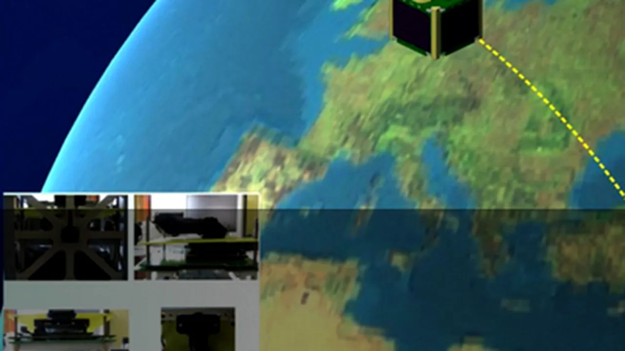 GOLIAT, primul nanosatelit românesc, lansat pe 9 februarie, între 12.00-14.00, din Guyana Franceză