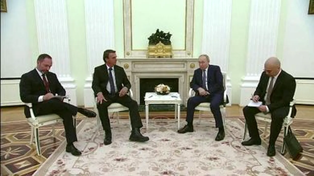 În căutare de aliaţi. Putin i-a promis lui Bolsonaro îngrăşăminte, reactoare şi cooperare militară