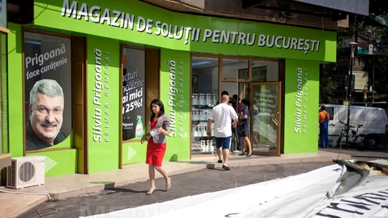 Prigoană şi-a deschis sediul de campanie. Promisiuni: transport gratuit de suprafaţă şi scoaterea parlamentarilor din Casa Poporului - FOTO