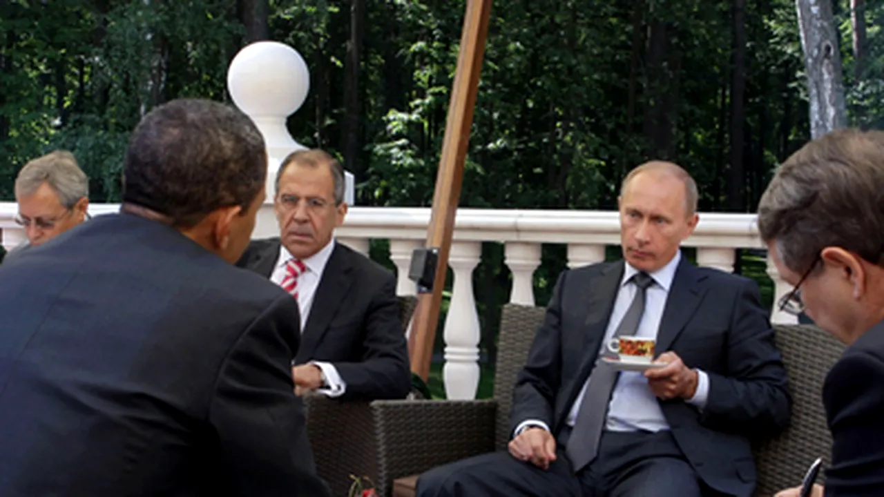 Obama şi Putin au luat micul dejun într-o atmosferă tradiţională rusească