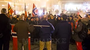 Primul miting Pegida din afara Germaniei: Aproximativ 200 de persoane au manifestat în Norvegia