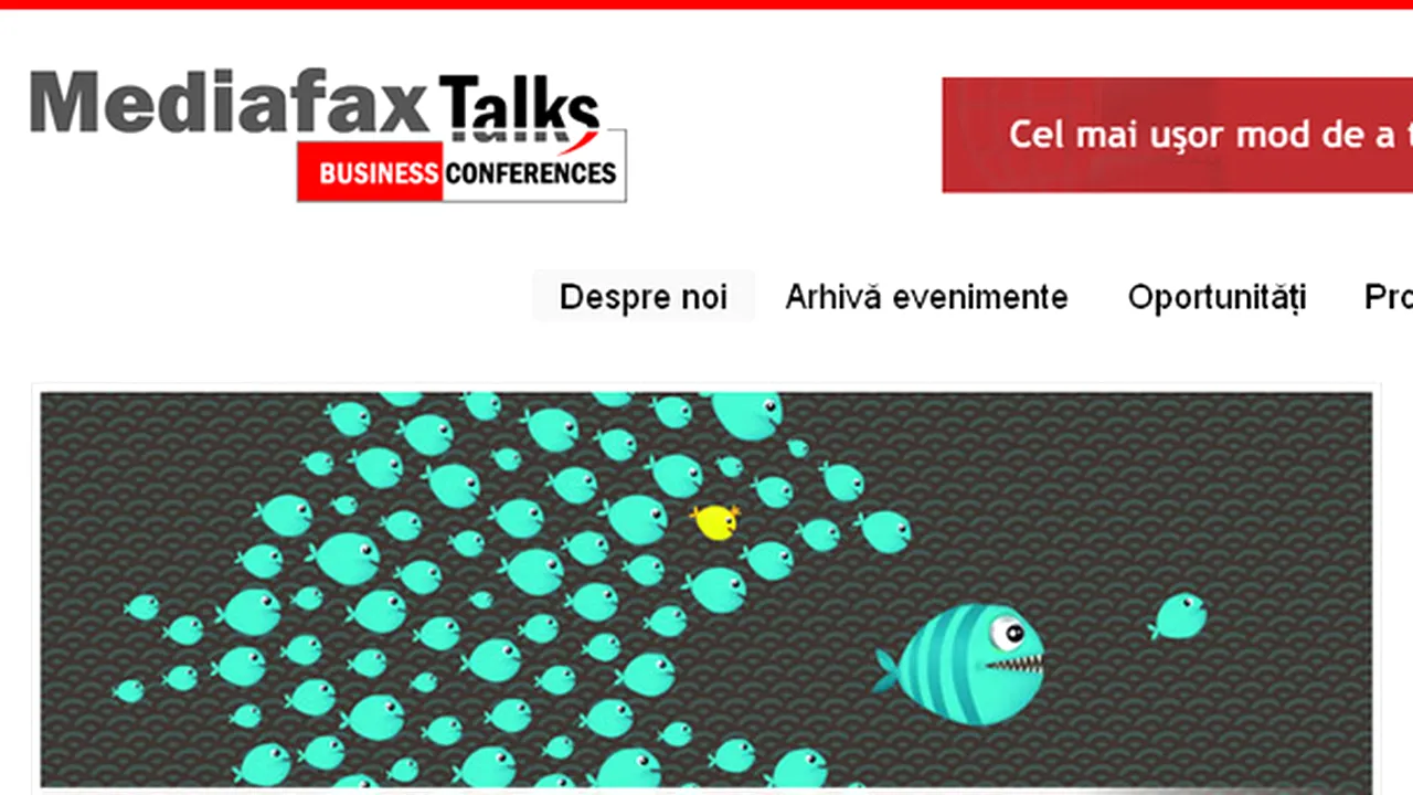 Mediafax şi Consiliul Concurenţei organizează joi conferinţa Mediafax Talks about Unfair Competition