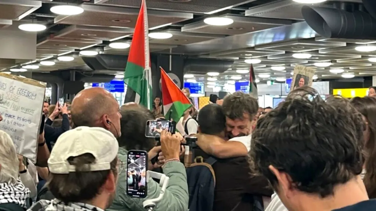 „Condiții inumane de detenție”: Activiștii elvețieni din flotila pentru Gaza acuză Israelul de rele tratamente