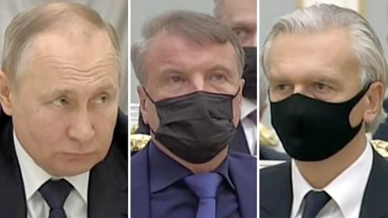 Oligarhii ruşi, convocaţi de Vladimir Putin la Kremlin. Ce atitudine au etalat bogaţii Rusiei