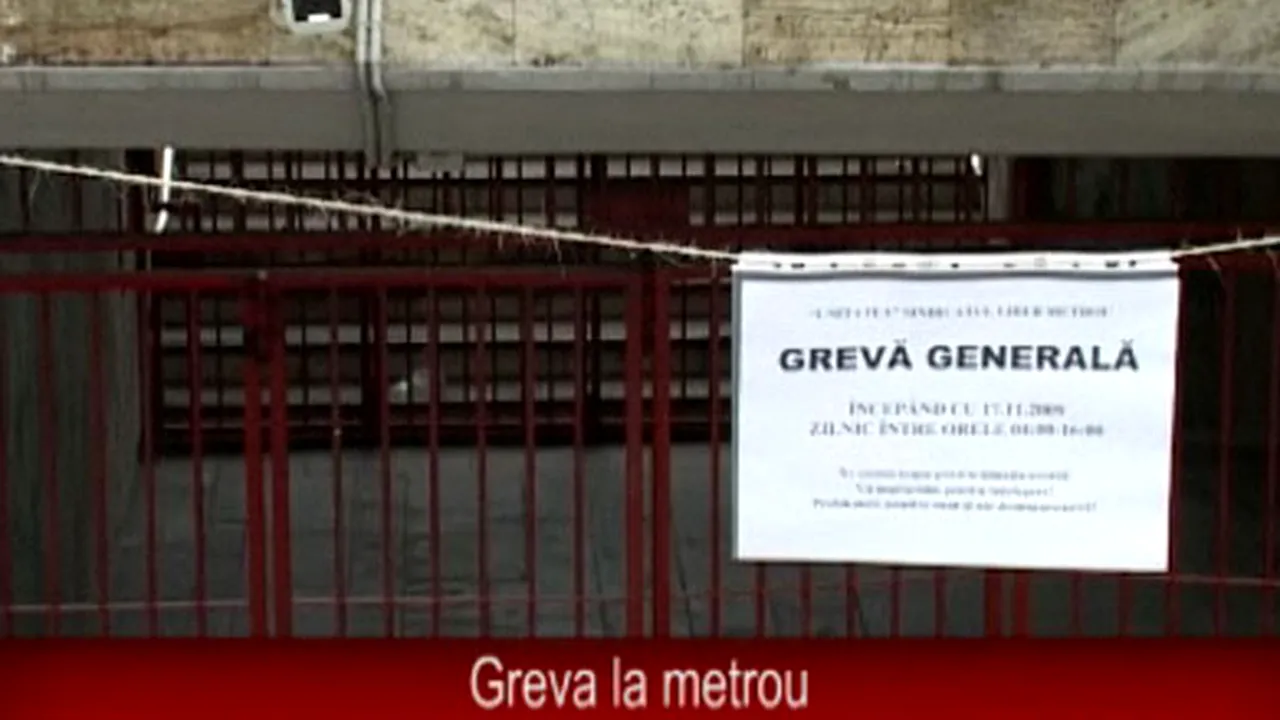 Angajaţii Metrorex au reluat activitatea