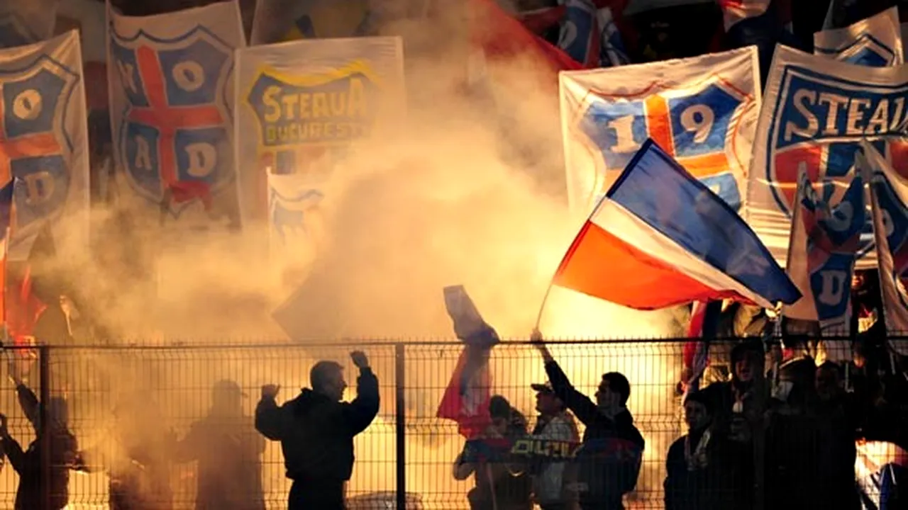 O persoană a fost rănită în incidentele de la meciul Steaua - FC Timişoara
