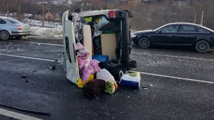 Accident mortal pe DN 66, în Hunedoara