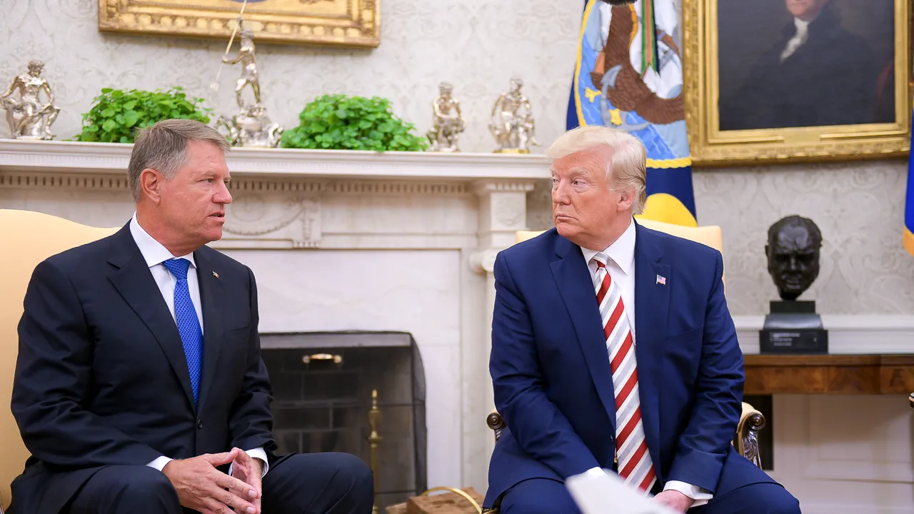 Iohannis anunţă că Trump este foarte interesat de întărirea efectivelor americane în România 