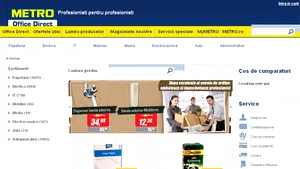 Metro Cash&Carry România a lansat un magazin online. Ce produse pot fi cumpărate
