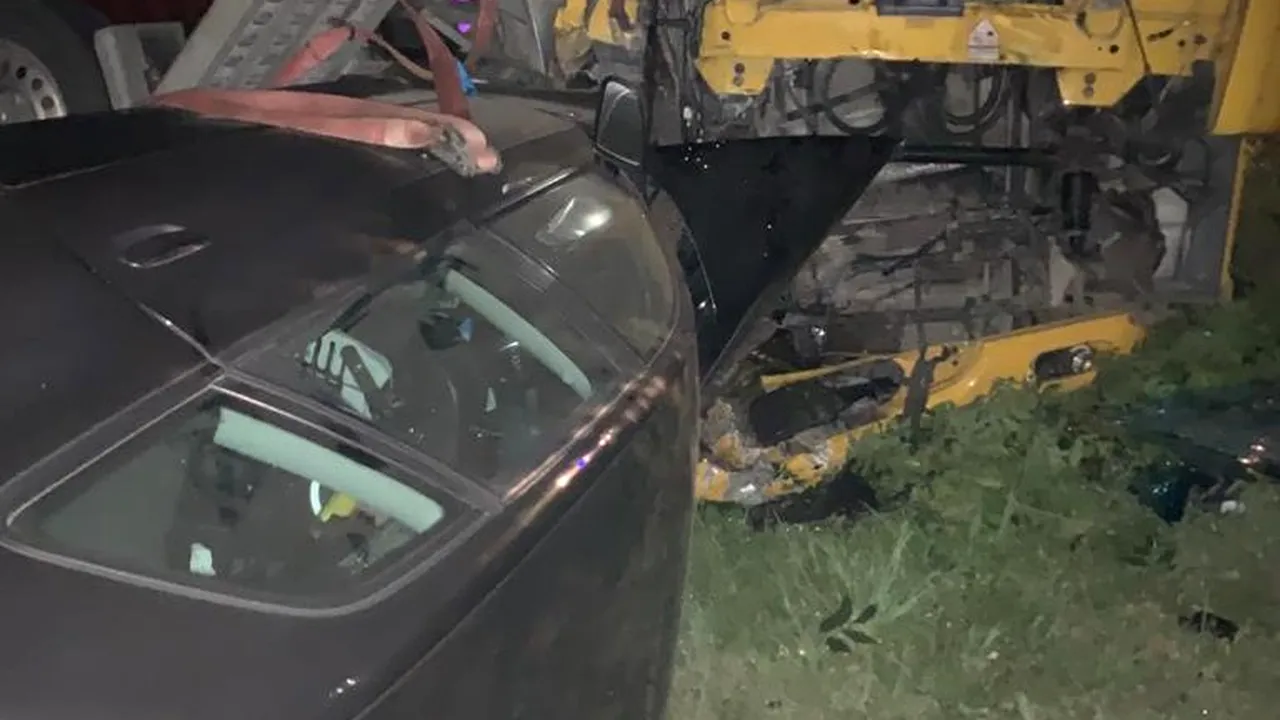 Accident grav în Teleorman. 5 persoane au murit, alte 4 duse, în comă, la spital