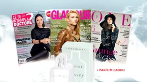 Abonamentul anual la 3 reviste îţi aduce un PARFUM CADOU!