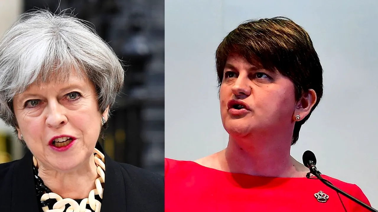 Partidul Democrat Unionist din Irlanda de Nord i-a cerut Theresei May să stabilească bugetul ţării