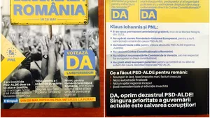 PNL, în campanie alături de Iohannis pentru referendum: Flyere distribuite prin curierat