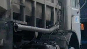 Trafic îngreunat pe Centura Capitalei, după ce o basculantă s-a stricat