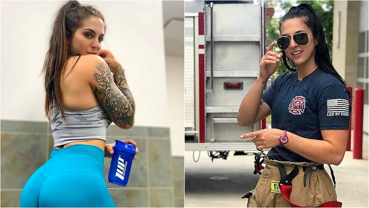 Femeie pompier, concediată din cauza pozelor publicate pe Instagram. Tânăra a dat fostul angajator în judecată | GALERIE FOTO