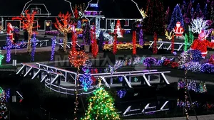 SPECTACOL DE CRĂCIUN: Un fost inginer din Croaţia şi-a decorat casa cu 1.500.000 de luminiţe. Proprietatea a devenit un sit turistic - FOTO, VIDEO