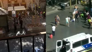 VIDEO | Primele imagini cu MOMENTUL în care furgoneta a intrat în mulţime la Barcelona. Bilanţul victimelor atacurilor teroriste din Spania: 14 morţi şi 130 de răniţi