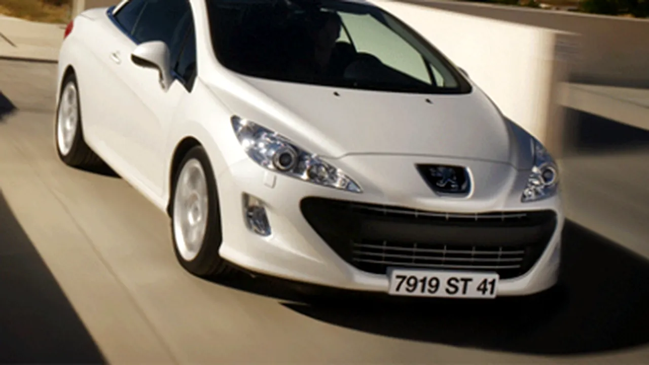 Peugeot România a lansat modelul decapotabil 308 CC