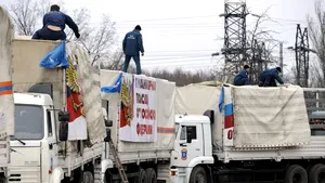 Rusia a trimis un nou convoi 