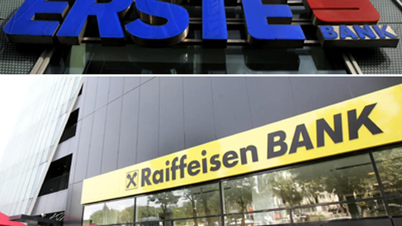 Erste şi Raiffeisen anunţă creşterea volumului de credite neperformante