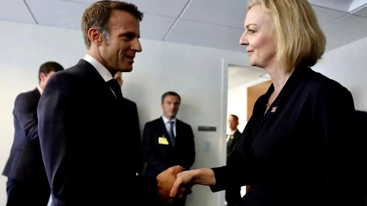 Discuţie între Liz Truss şi Emmanuel Macron despre sprijinul pentru Ucraina