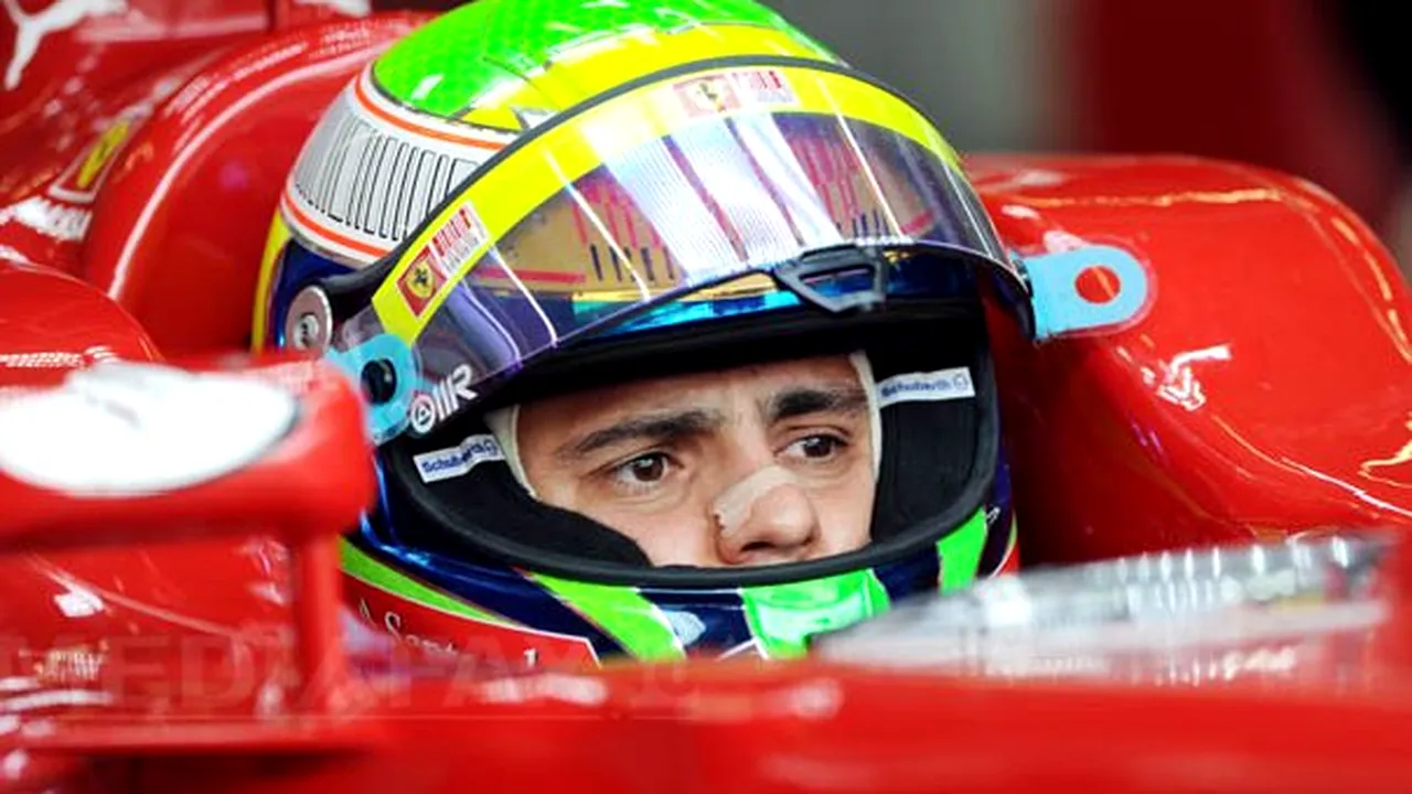 Felipe Massa şi-a prelungit contractul cu Ferrari pentru un sezon
