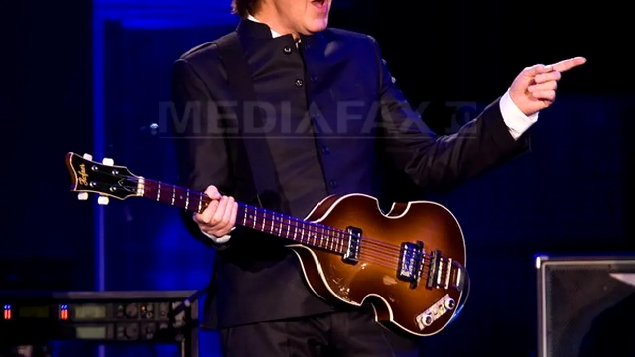 Paul McCartney a susţinut un concert gratuit în Mexic, în faţa a peste 250.000 de fani