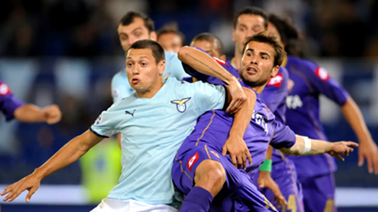 Fiorentina, învinsă cu scorul de 3-0 de Lazio