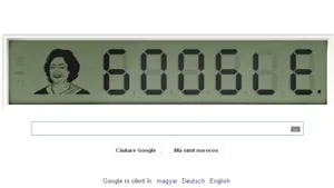 GOOGLE şi-a schimbat logo-ul pentru a o sărbători pe Shakuntala Devi, supranumită 