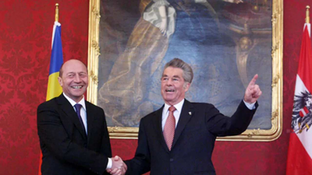 Romanian President Meets With Austrian Counterpart
