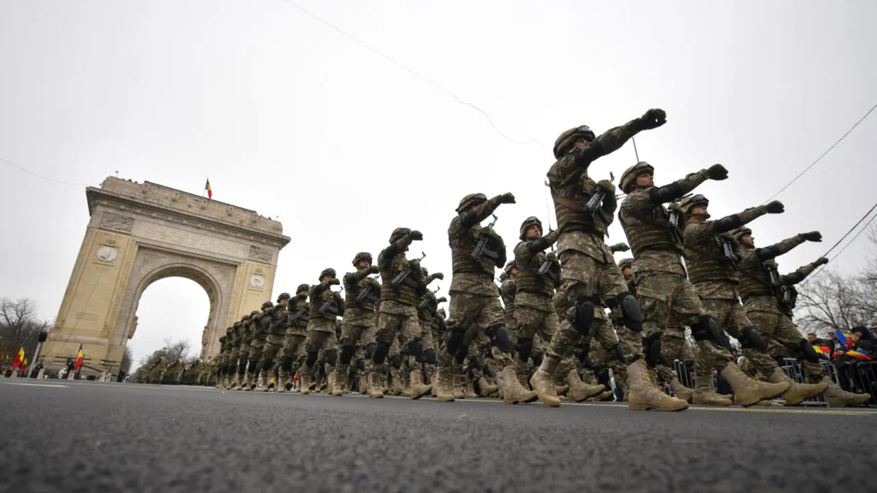 Parada militară de 1 Decembrie. Programul evenimentelor din capitală / Parada s-a încheiat cu un moment special