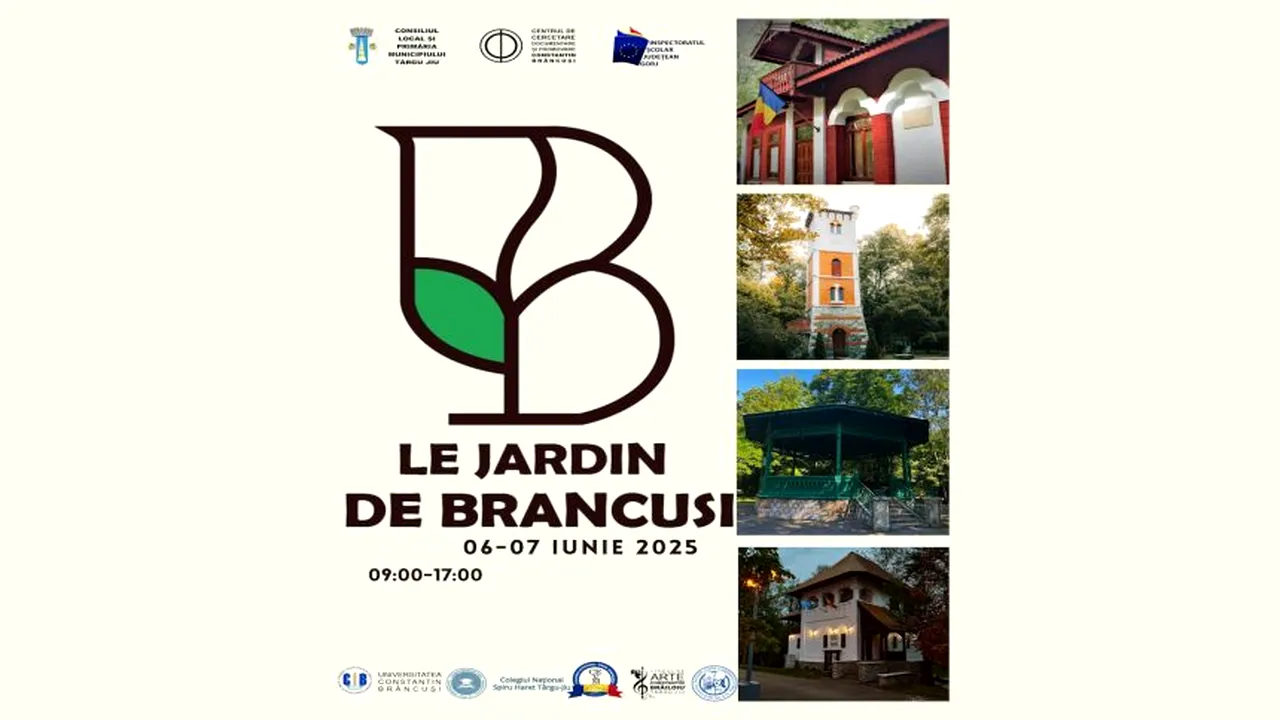 Orașul lui Brâncuși găzduiește „Le Jardin de Brancusi”, parte din programul cultural francez derulat în 20 de țări