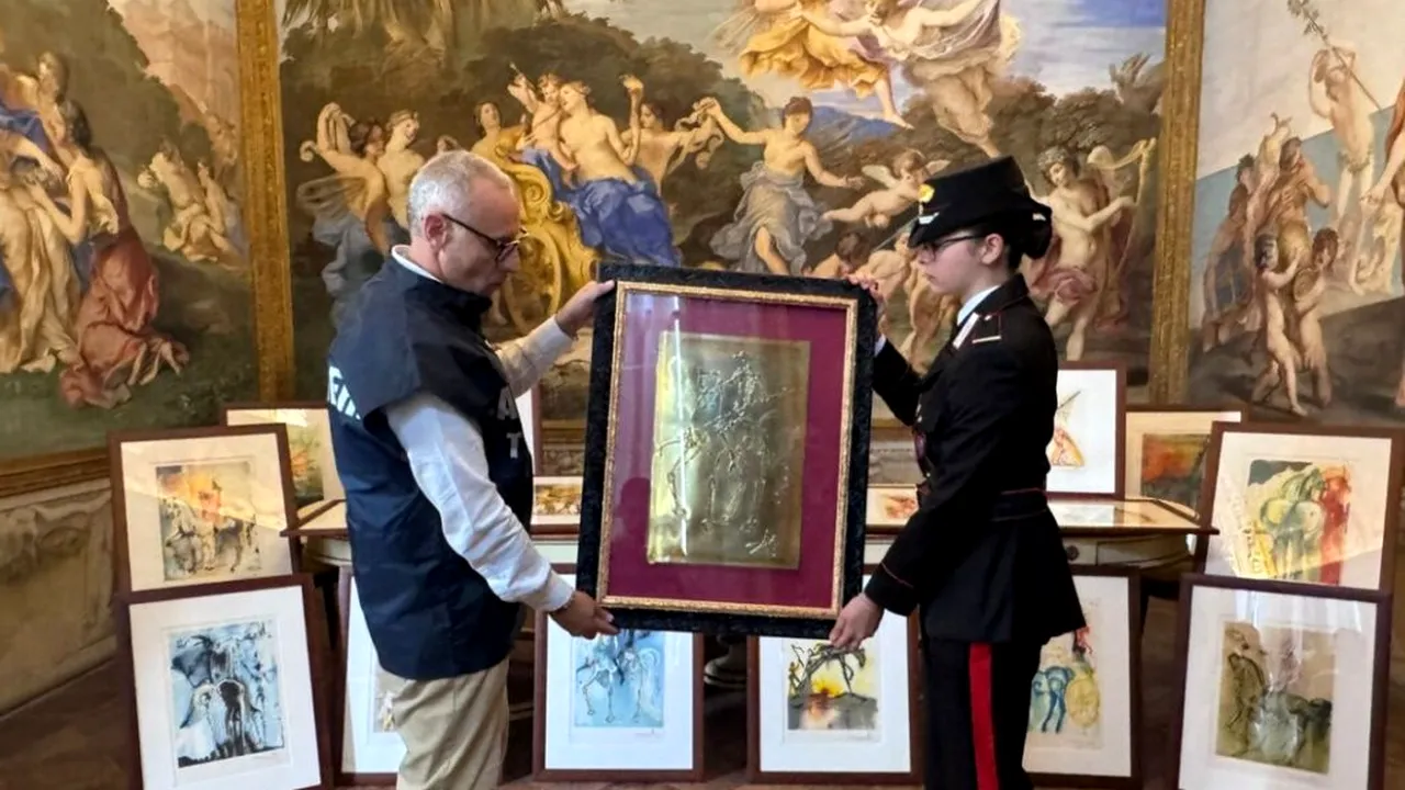 Expoziție Salvador Dali în Parma. Poliția italiană a retras 21 de lucrări suspectate că sunt falsificate