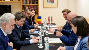 Nicușor Dan s-a întâlnit cu cancelarul Austriei la Summitul Inițiativei celor Trei Mări