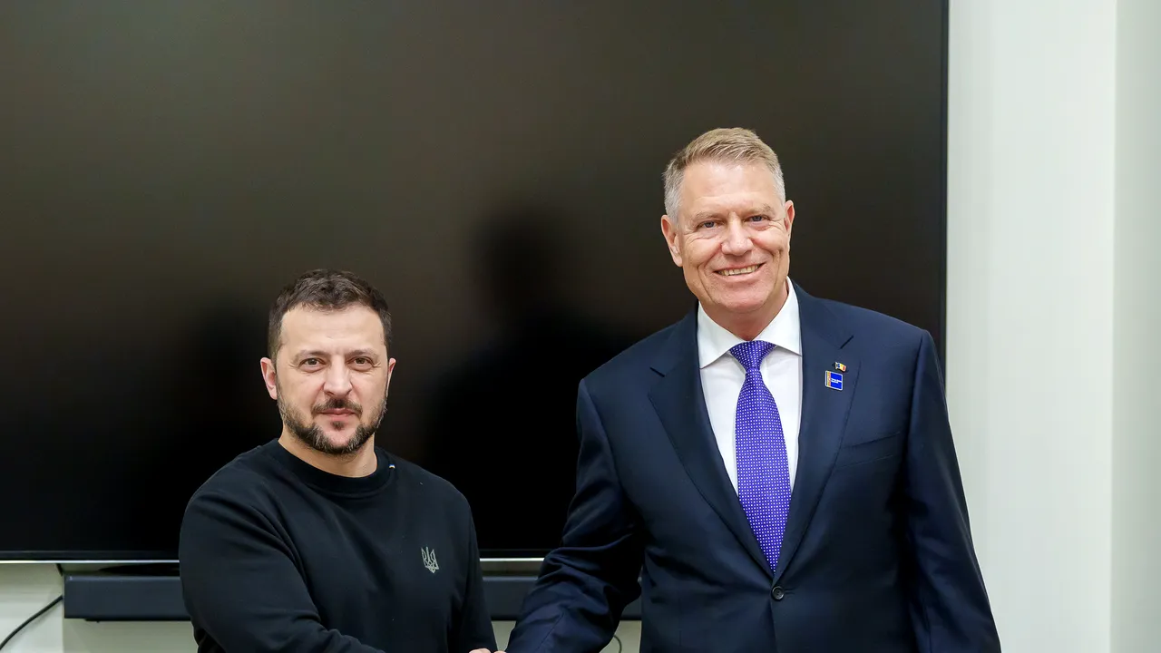 Klaus Iohannis s-a întâlnit cu Volodimir Zelenski