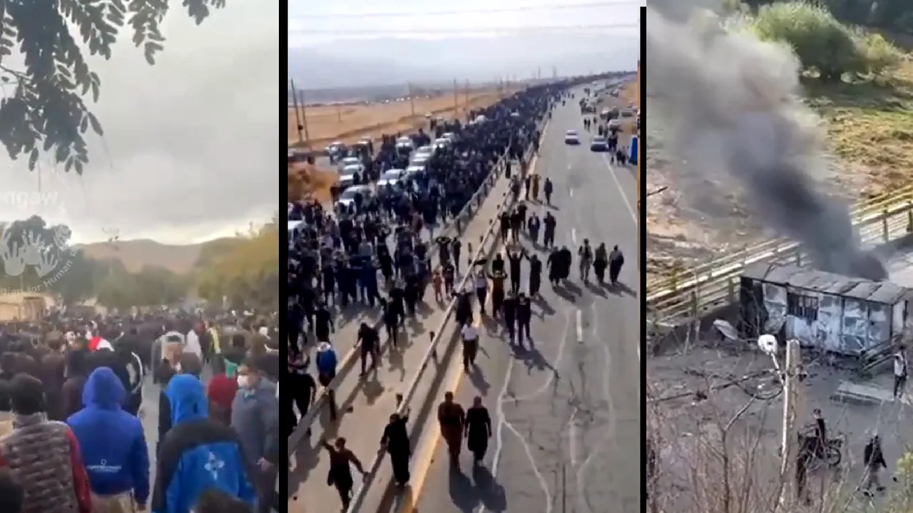 În Iran, manifestanţii au atacat clădirile instituţionale după uciderea unui protestatar. Numărul morţilor a ajuns la 244 
