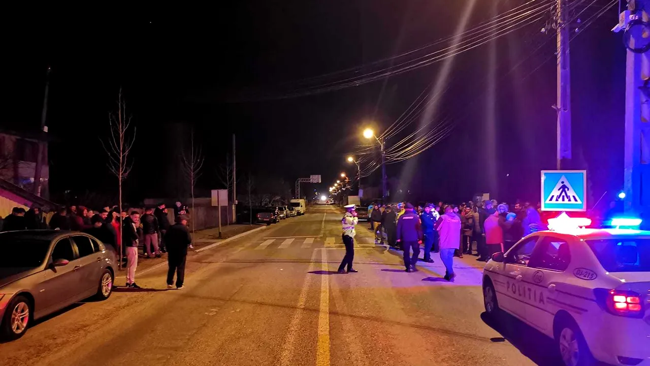 Protest la Bechet: Oamenii, nemulţumiţi că persoanele care vin din Italia vor fi izolate în campusul şcolar