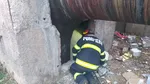 Angajaţii de la Infrastructură 5 au salvat un cetăţean căzut într-un canivou (P)