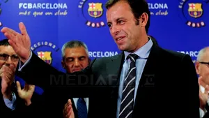 Sandro Rosell este noul preşedinte al grupării FC Barcelona