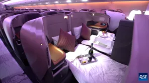 O companie aeriană a transformat un avion în restaurant. Cum arată aeronava
