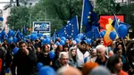 Manifestație pro-UE în centrul Capitalei de Ziua Europei, cu tema „Un singur drum – Europa”. Mesajul lui Tudor Chirilă