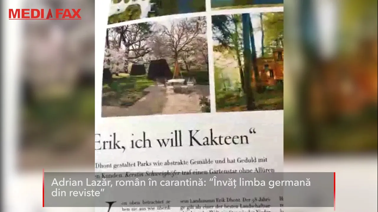 Străin în ţara ta | Carantină la Buşteni. Episodul 7: “M-am apucat să învăţ limba germană din reviste” 