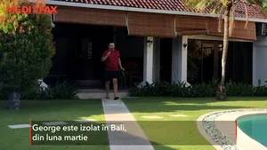 Izolat în Bali din luna martie, un român a avut parte de o aniversare de neuitat